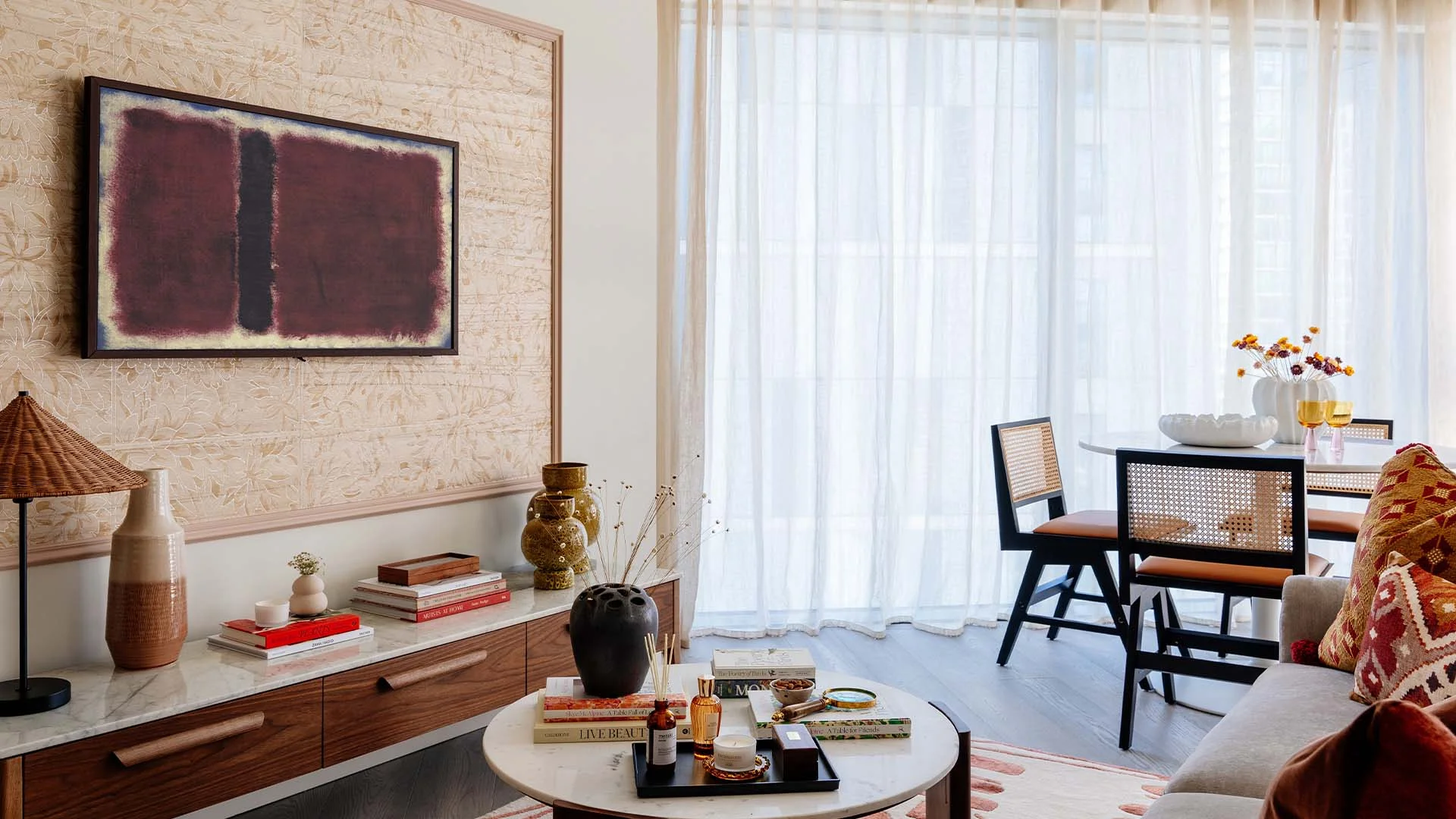 Living room area
