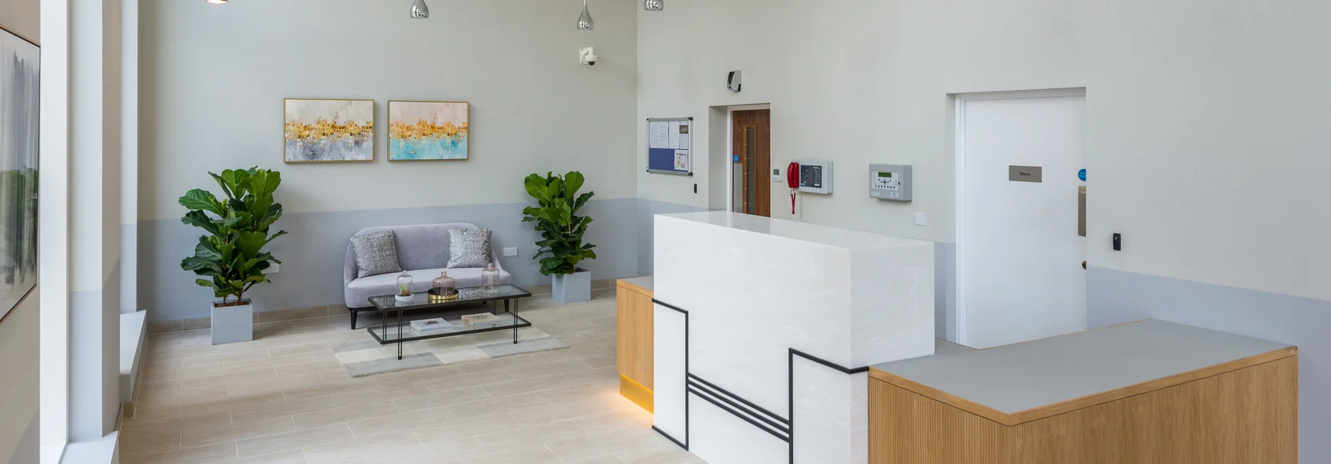 Harrow Square, Concierge Area