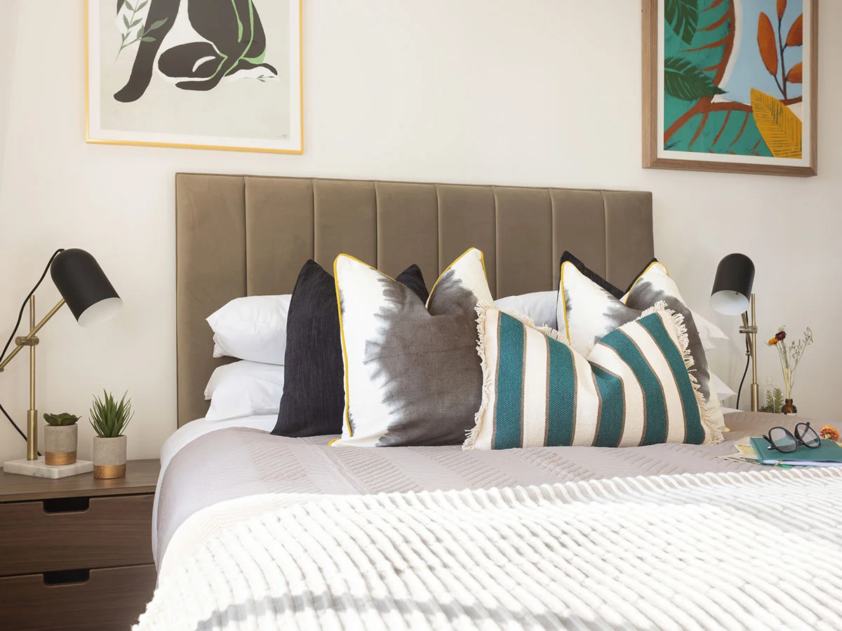 Investor-ready London bedroom with a premium furniture package designed to attract high-quality tenants quickly.