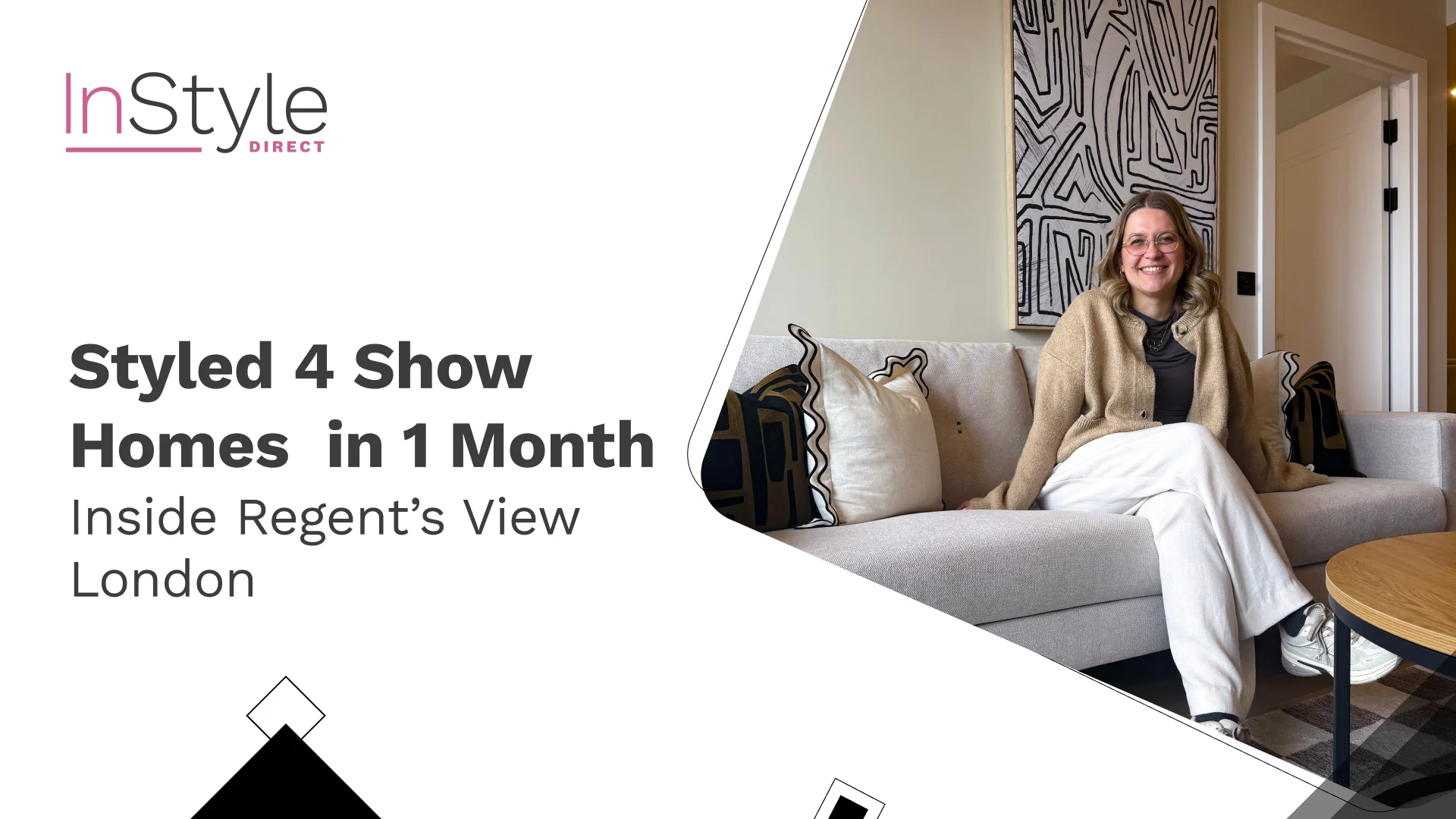 Interior designer in styled Regent’s View London show home