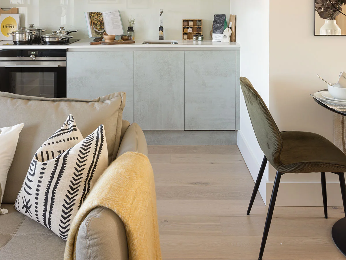 Luxury bedroom transformation in a London flat using InStyle Direct furnishing packages for overseas investors