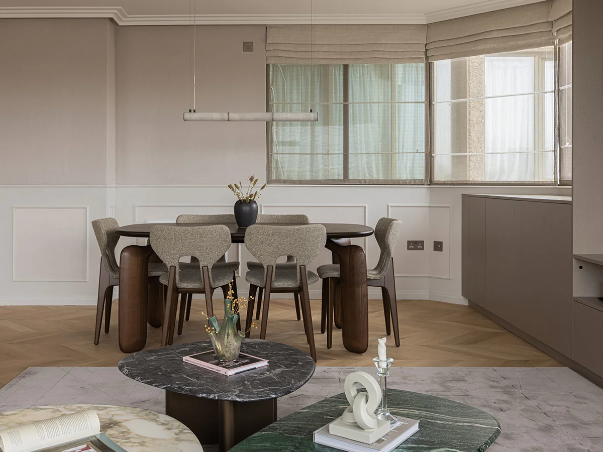modern glass dining table with four chairs at square roots