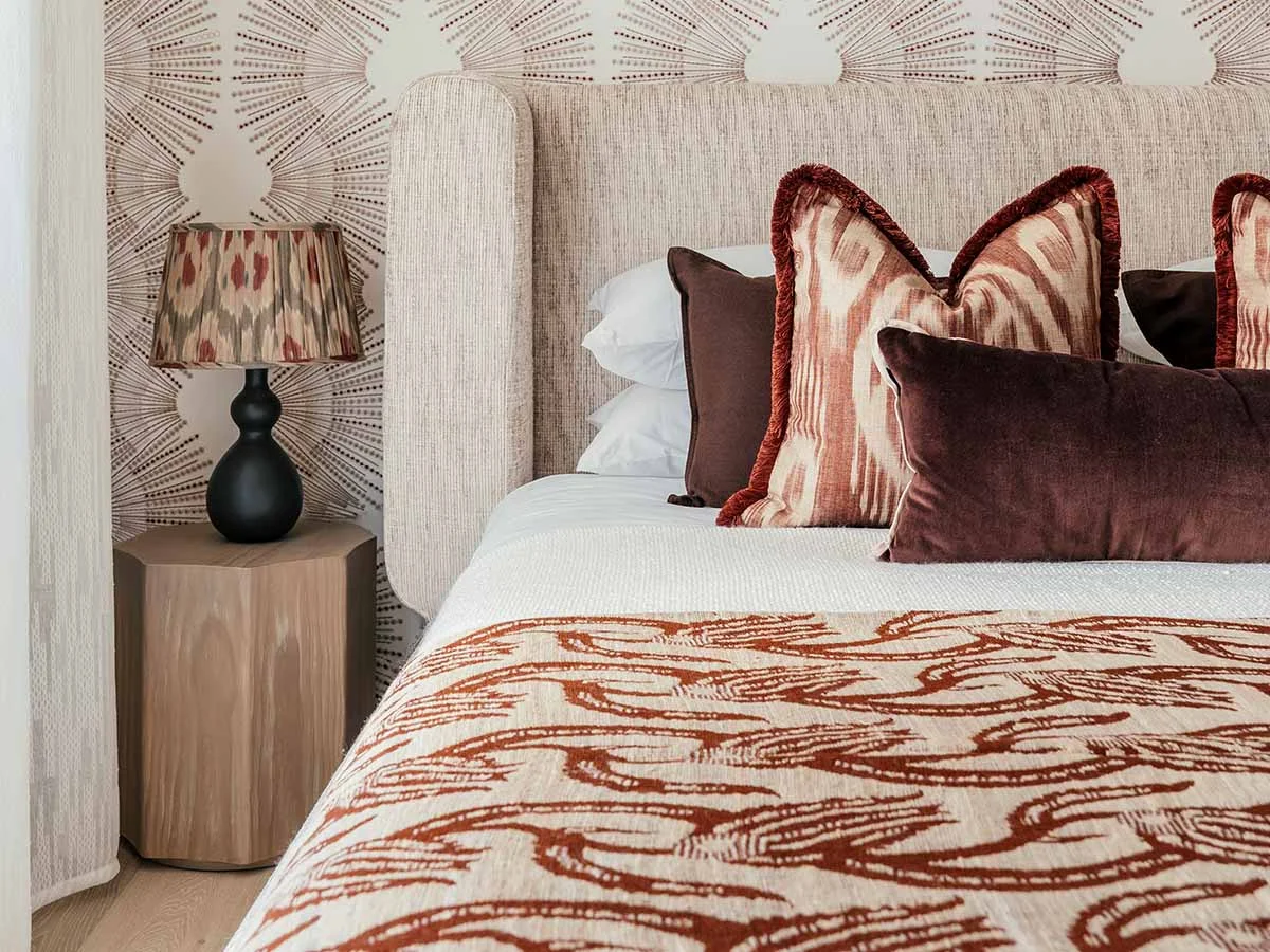 modern dining room styling with geometric chairs broadway london 