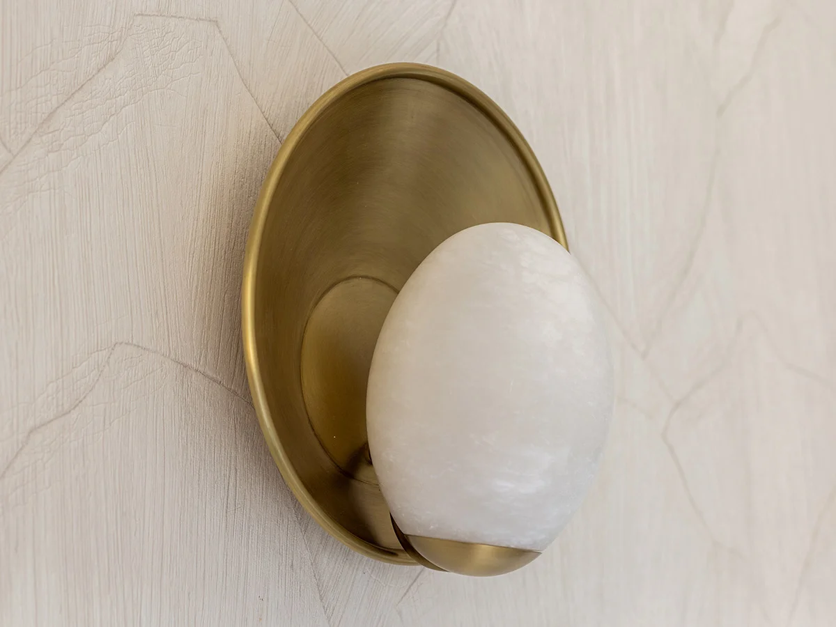 Modern wall lighting detail used to upgrade outdated interiors into a contemporary space
