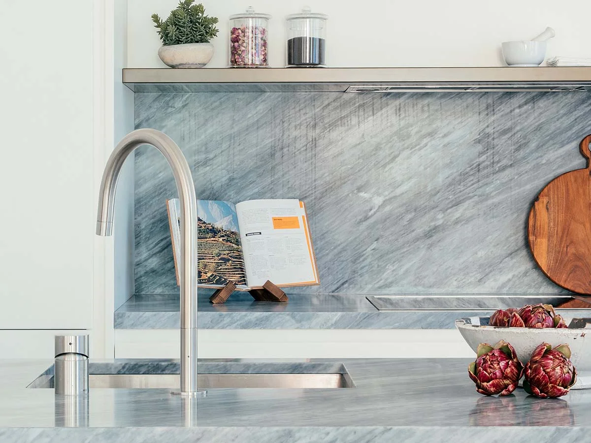 Open-plan living and dining area styled with contemporary furnishing packages for London investors