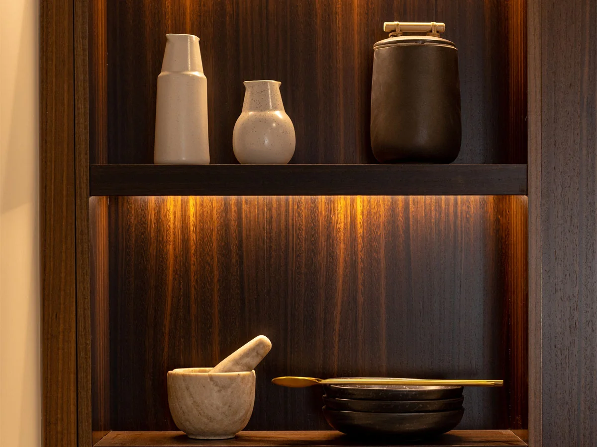 restaurant interior materials and textures with modern furniture design detail